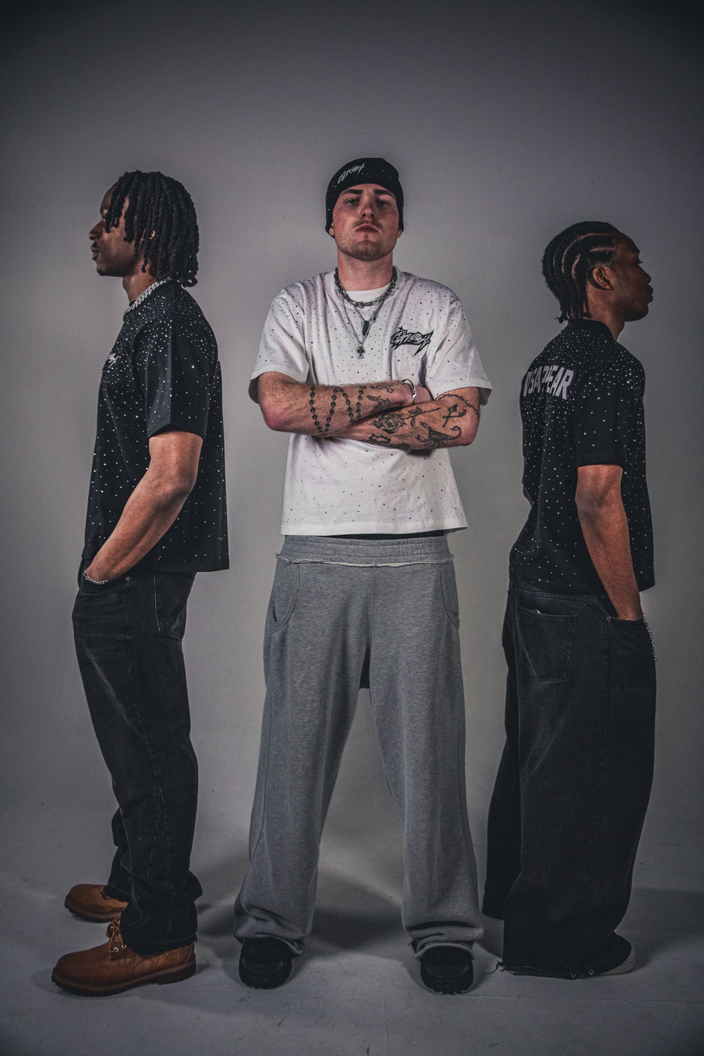 Rhinestone Boxed T-Shirt