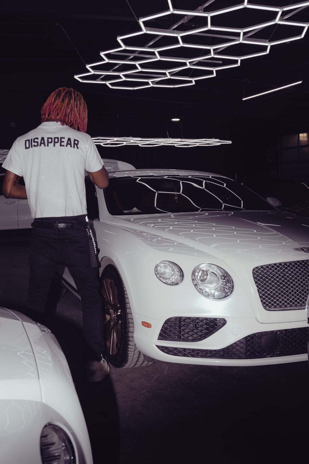 Rhinestone Boxed T-Shirt